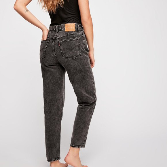 Levi's Denim - Levi's Mom Washed Black Jeans 32